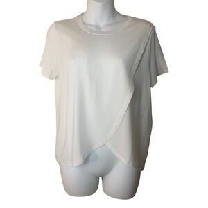 Fabletics Veena Short-Sleeve Tee white - Size M